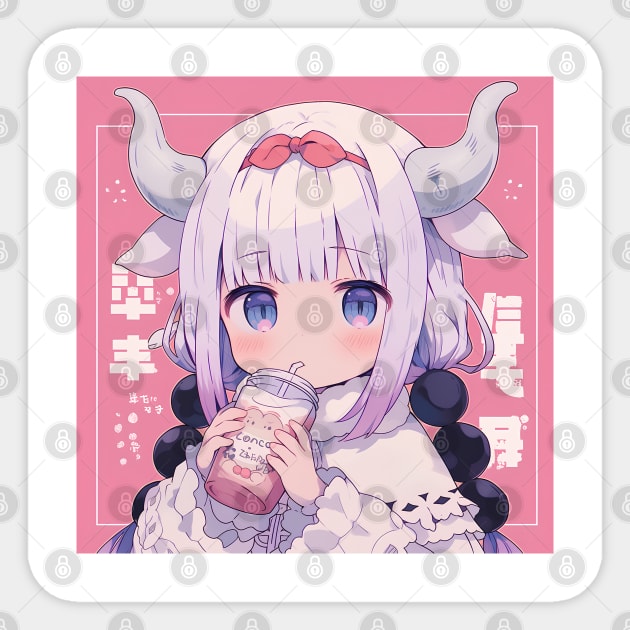 kanna milk Sticker by WabiSabi Wonders